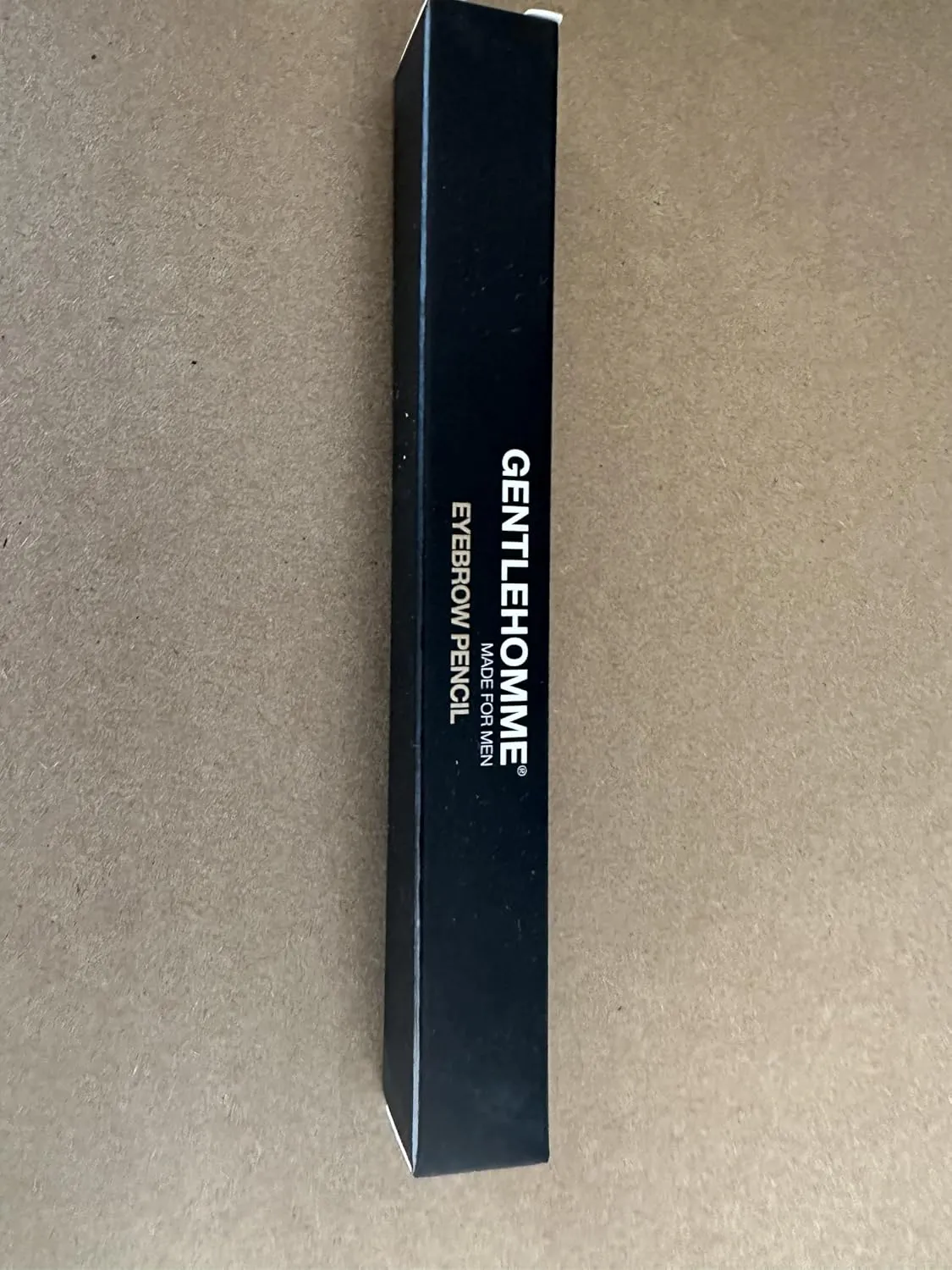 Men's Brow Pencil - 2-in-1 Brow Brush & Lead Pencil - Shape, Define & Fill In Eyebrows - Ultra-Thin - Long-Lasting Dark Brown