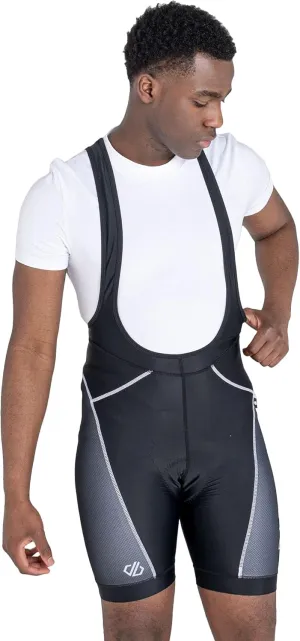 Mens Ecliptic Bib Shorts (XXS) (Black)