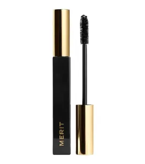 Merit Clean Lash Lengthening Mascara, Black, with Fatty Acids and Olive Oil Esters