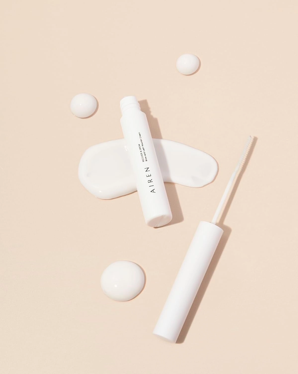 Mi Piace Brow & Lash Nourish Cream for Fuller, Healthier Brows & Lashes - Promote Growth & Thickness - Made in Spain with Natural Ingredients & Proteins - (0.10 fl oz / 3 ml)