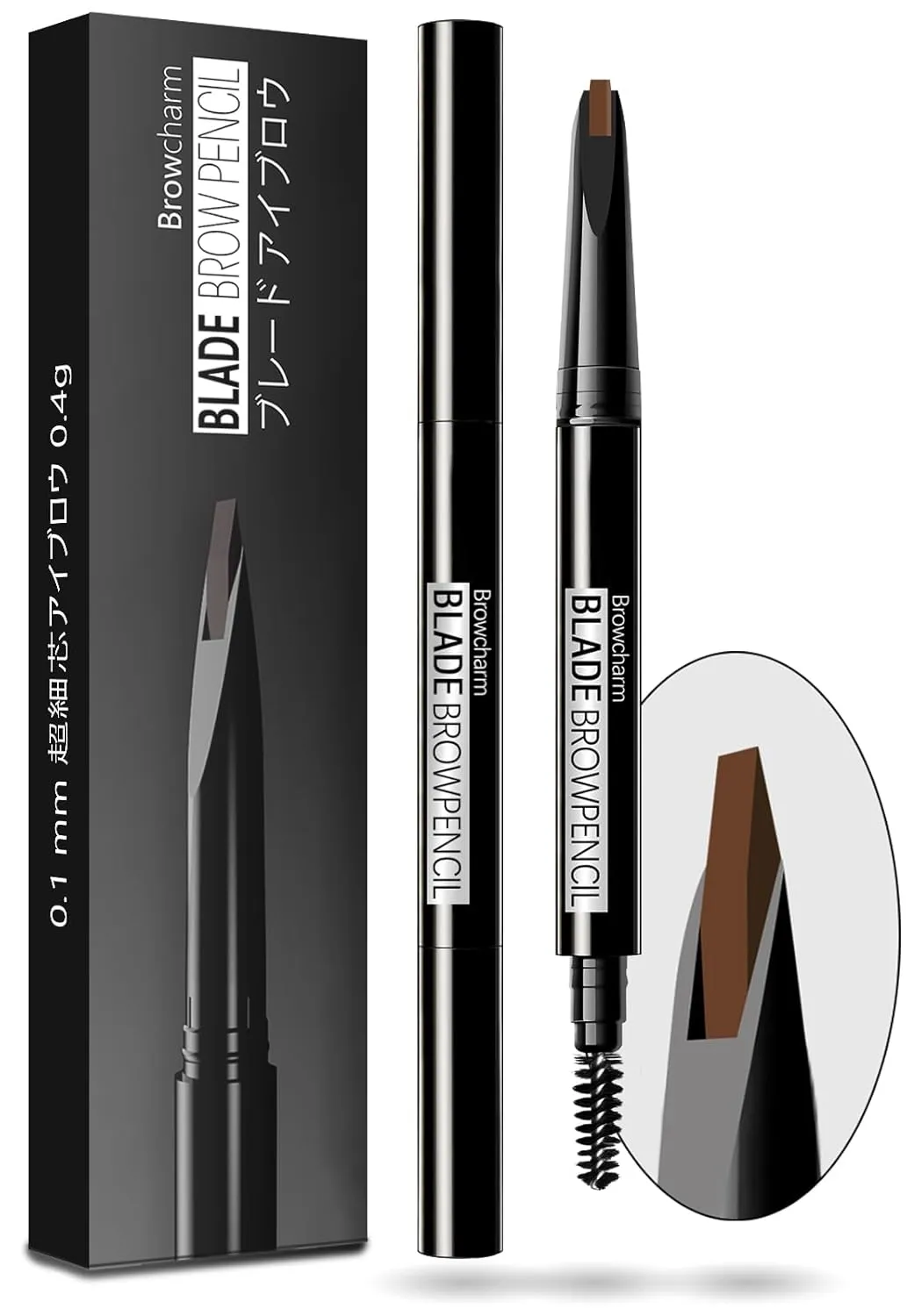 Microblading Eyebrow Pencil for Women,0.1mm Ultra-Fine Mechanical Pencil,Makeup Brow Definer Waterproof,Draws Tiny Brow Hairs and Fills in Sparse Areas and Gaps 04 Red Brown, 1 Count Pack of 1