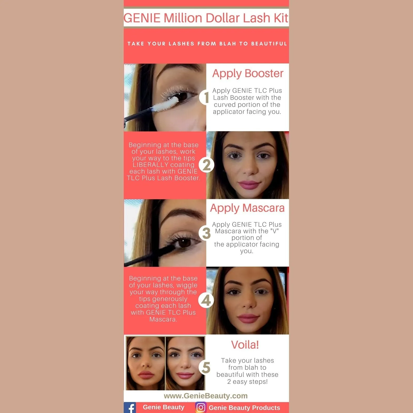 Million Dollar Lash Kit by Genie Beauty (Ships in 2-3 Weeks)