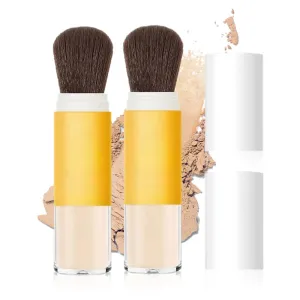 Mineral Sunscreen Setting Powder, 2025 New Long Lasting Sunscreen Powder for Face & Scalp, Lightweight Natural Matte Finish Setting Powder for All Skin (2 Pcs, 8g)