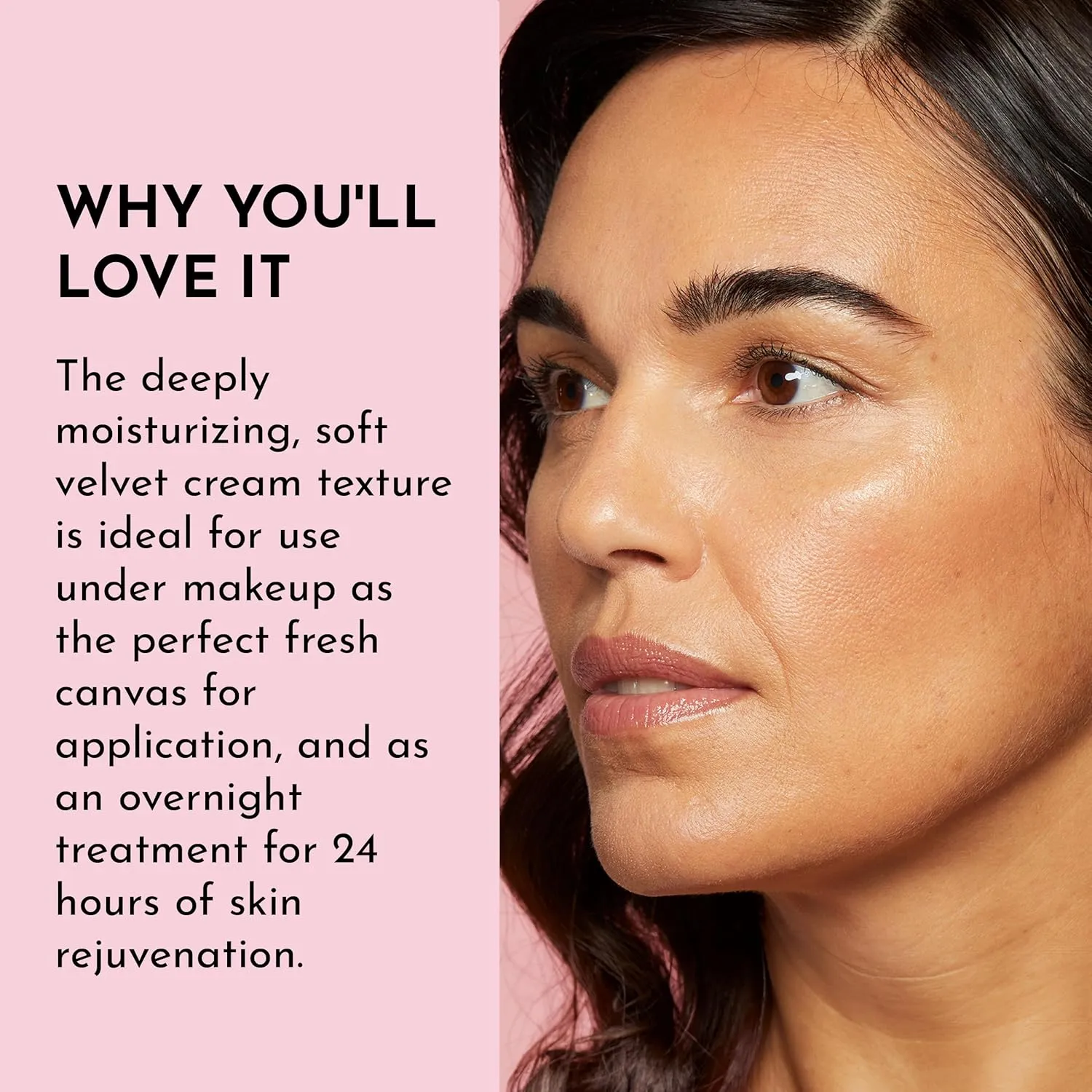 Mini Forget the Filler Skin-Plumping Line-Smoothing Perfecting Cream - Premium Non-Acne Moisturizer Designed to Prime, Plump, Smooth, and Tighten Skin for a Youthful, Hydrating Look - 0.05 oz