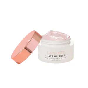 Mini Forget the Filler Skin-Plumping Line-Smoothing Perfecting Cream - Premium Non-Acne Moisturizer Designed to Prime, Plump, Smooth, and Tighten Skin for a Youthful, Hydrating Look - 0.05 oz