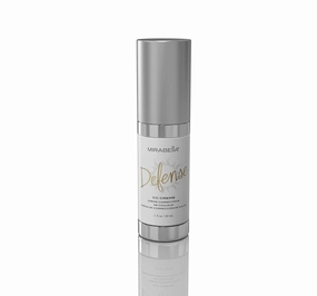 Mirabella Defense CC Creme Full Coverage Foundation with SPF 20, CC Cream Foundation with Sunscreen & Hyaluronic Acid, Oil Control with Salicylic Acid - Light