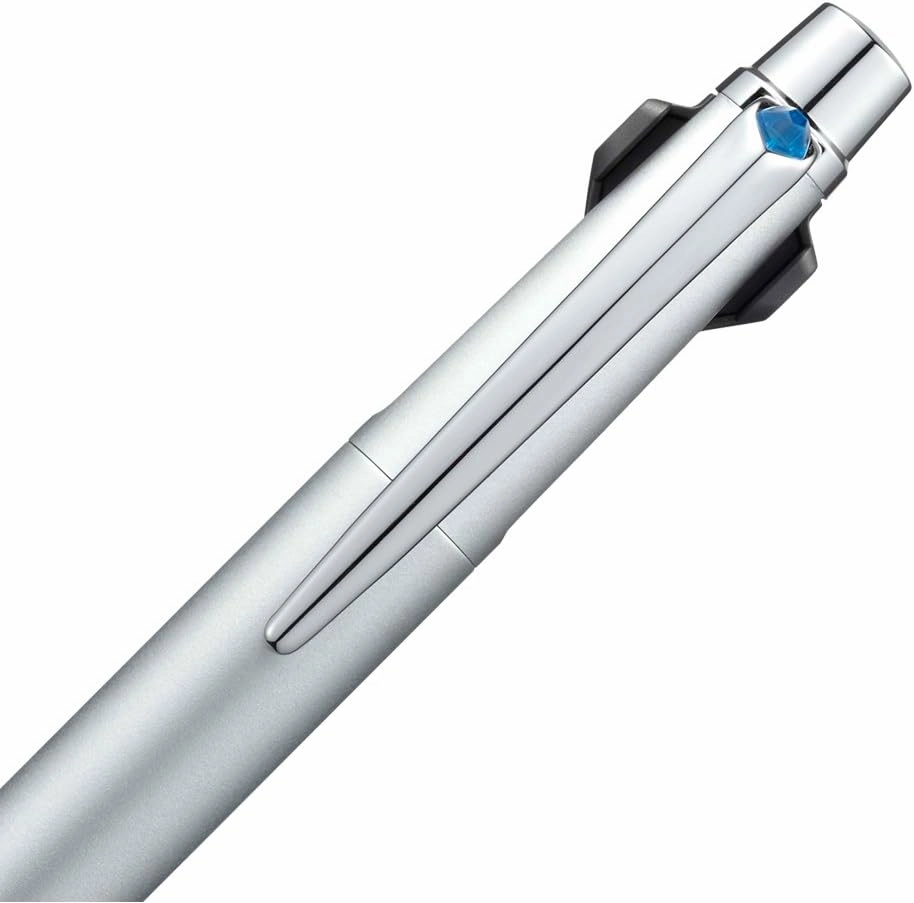 Mitsubishi Pencil SXE3300007.26 Jetstream Prime Tri-Color Ballpoint Pen, 0.7, Silver