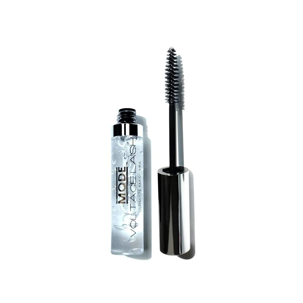 MODE Voltage Lash Ultimate Clear Gel Mascara (#2001 Crystal Clear) Sets and Holds to Enhance the Natural Curl of Lashes & Grooms and Defines Eyebrows by Mode Cosmetics