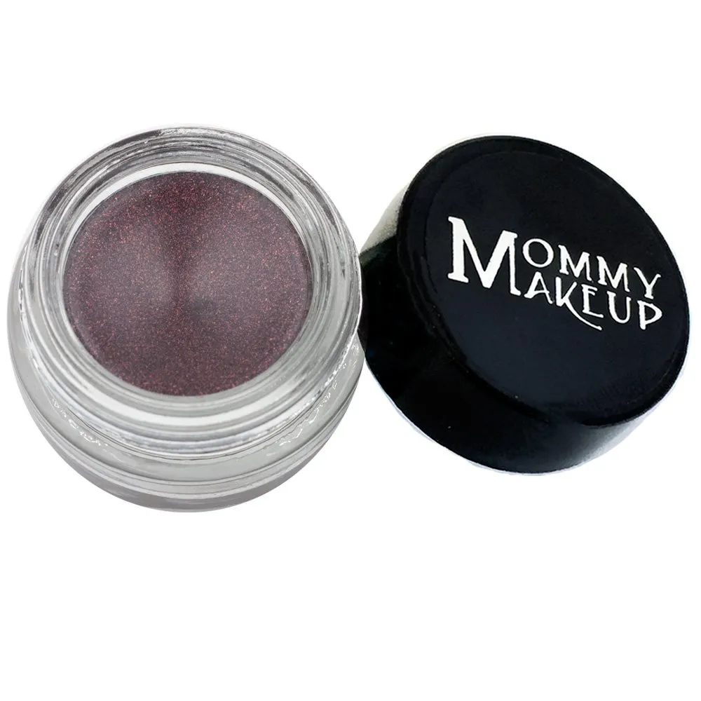 Mommy Makeup Waterproof Stay Put Gel Eyeliner Pot with Semi Permanent Micropigments - Long Lasting, Highly Pigmented Eye Liner, 0.14 oz (Black Orchid)