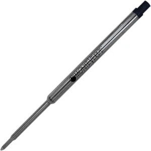 Monteverde Capless Gel Refill To Fit Waterman Ballpoint Pens, Fine, Blue/Black, 6 Pack (W423BB)
