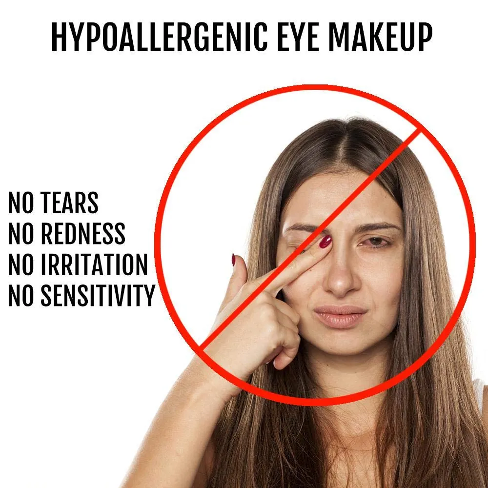 Natural Hypoallergenic Eyeliner Pencils, Double Brown Pack