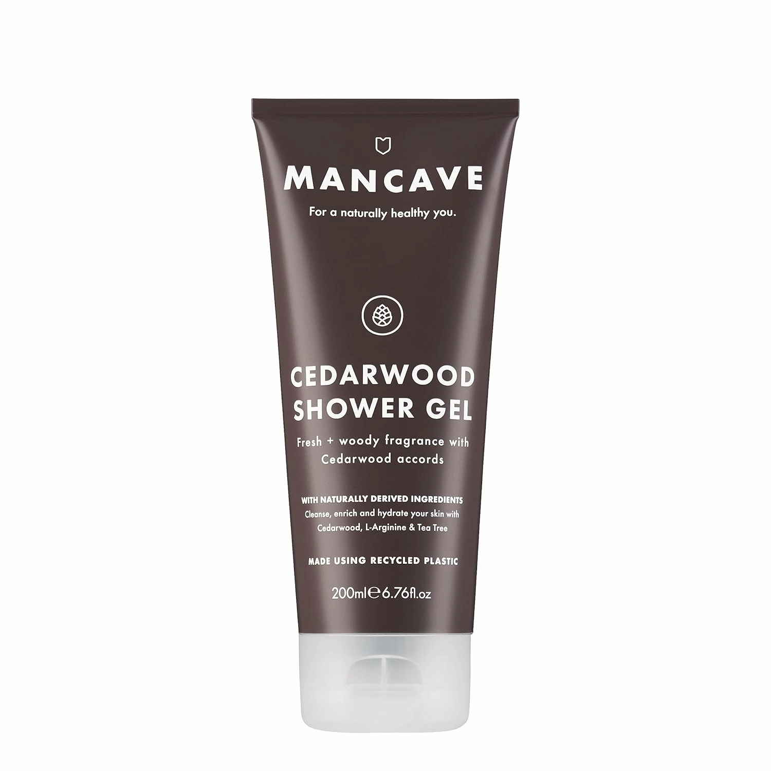 Natural Cedarwood Shower Gel 200ml