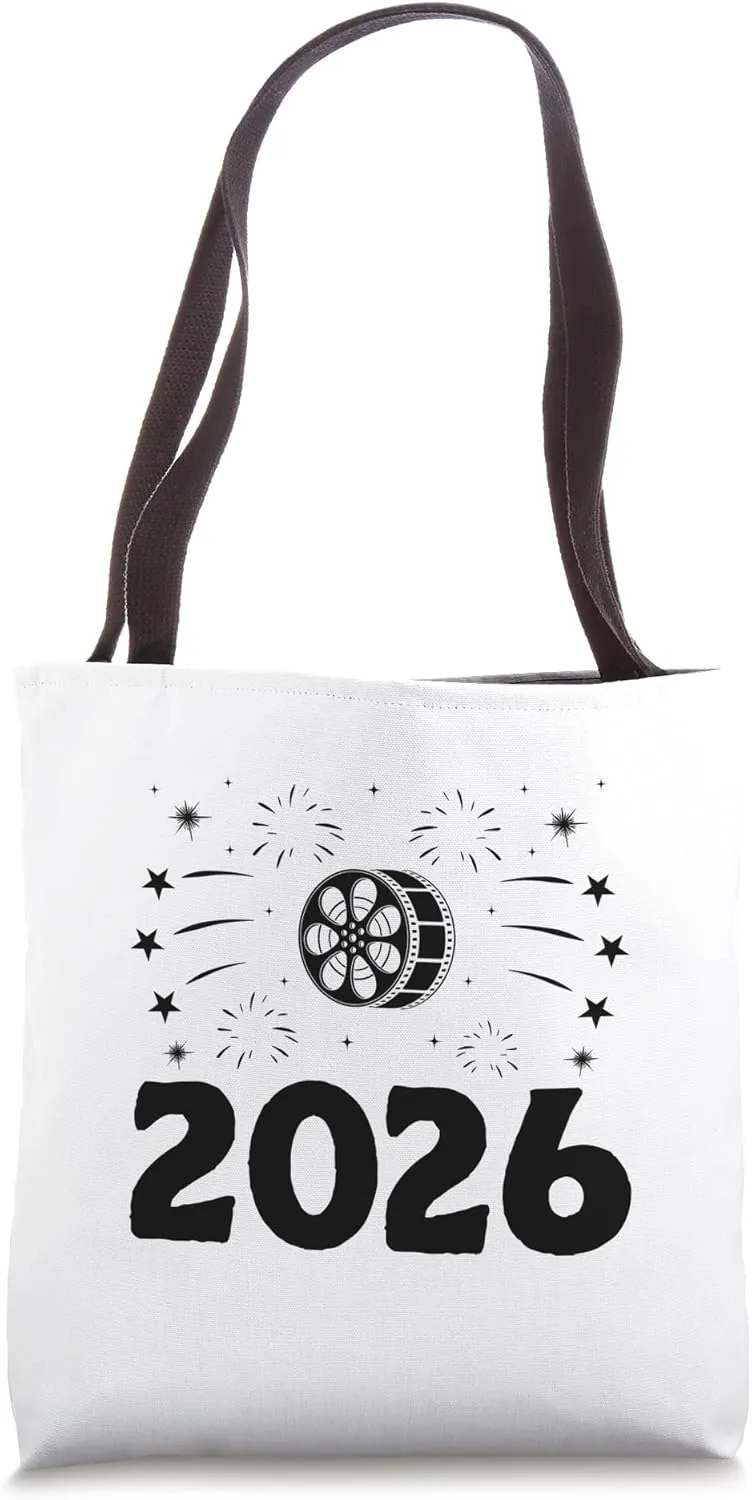 New Year Animation Draw Sketch Animate Storytelling Tote Bag