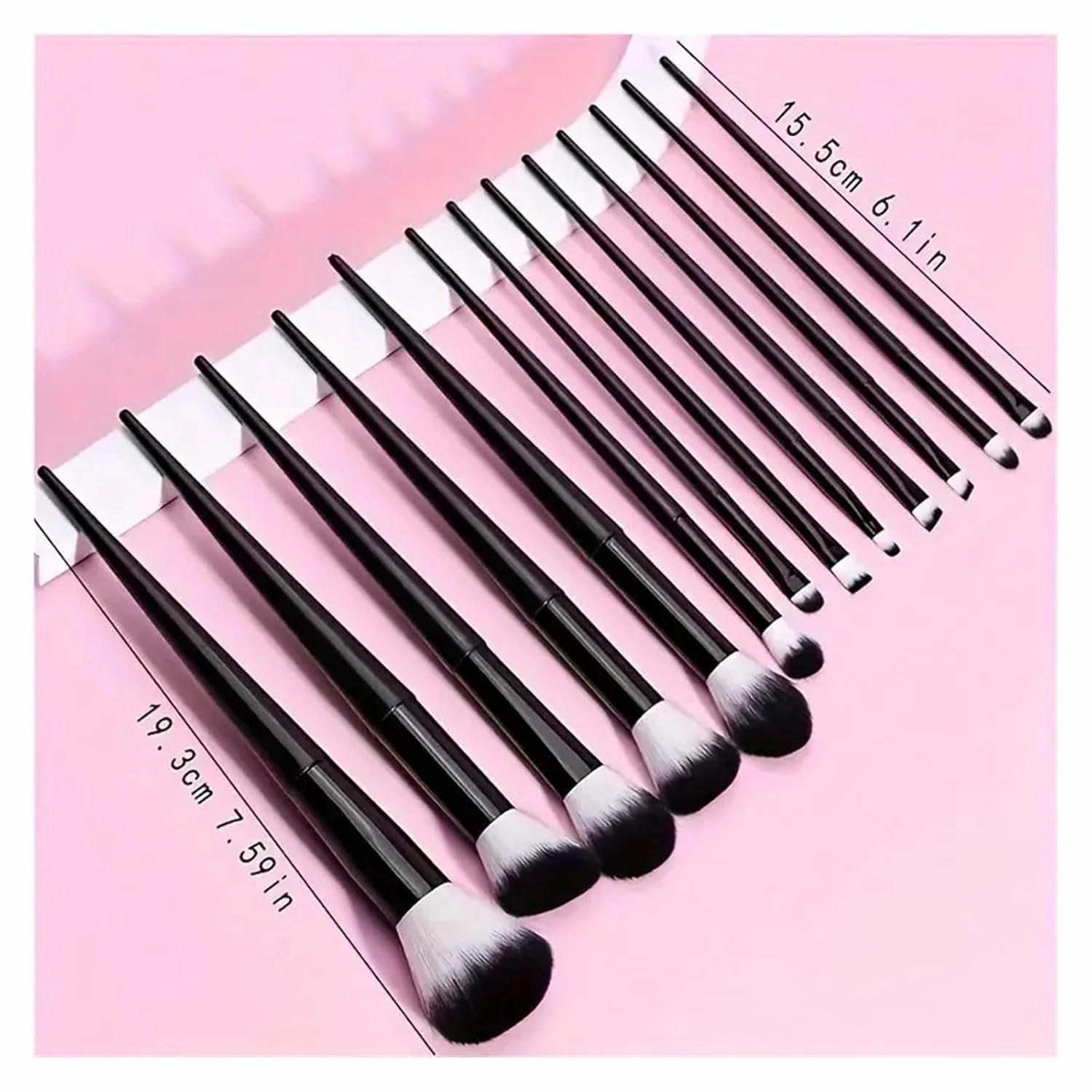 NEW 13PCS Makeup Brushes Set Soft Eyeshadow Highlighter Foundation brush Concealer Detail Brush Women Beauty Tool Christmas Gift(Green with bag)