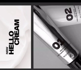 New Hello Cream Color Dyeing Kit - Easy Hair Dyeing, Warm Brown, Lavender, Grey, Black - Change Your Hair Color At Home (5CB, 4.4 Oz)