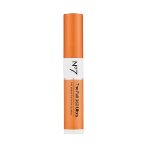 No7 The Full 360 Ultra Mascara - Black - Volumizing, Lash Lengthening Mascara with Shea Butter & Vitamin E - Curved Wand Applicator (10ml)