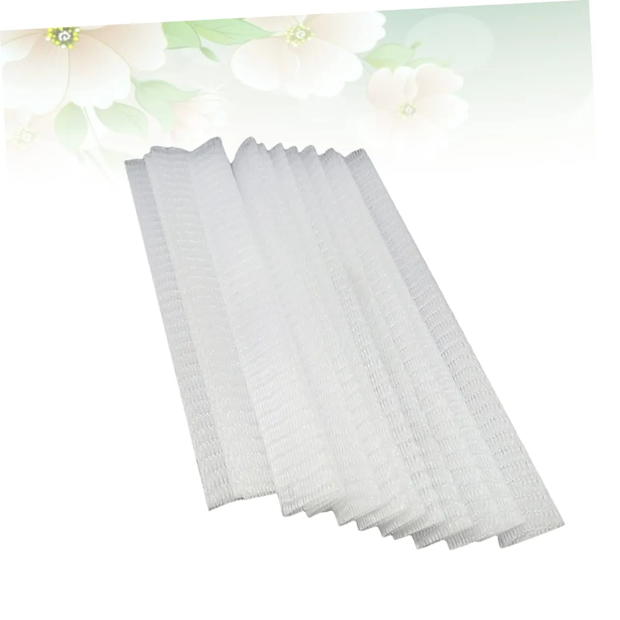 NOLITOY 2sets Makeup Brush Holder Cover Mesh Brush Protector for Travel Elastic Protect Your Makeup 100pcs*2