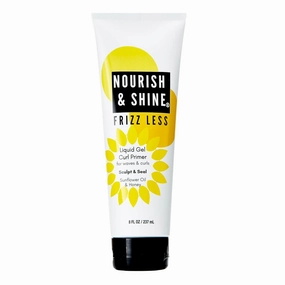Nourish & Shine Frizz Less Liquid Gel Primer 8OZ