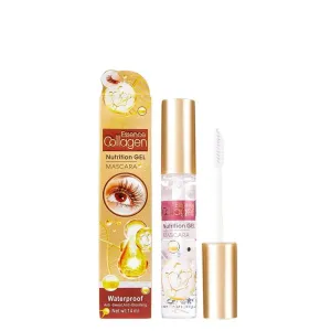 Nourishing Mascara Gel with Biopeptides, Collagen & Hyaluronic Acid, Waterproof Formula for Long Dense Lashes,moisturize and nourish (01)