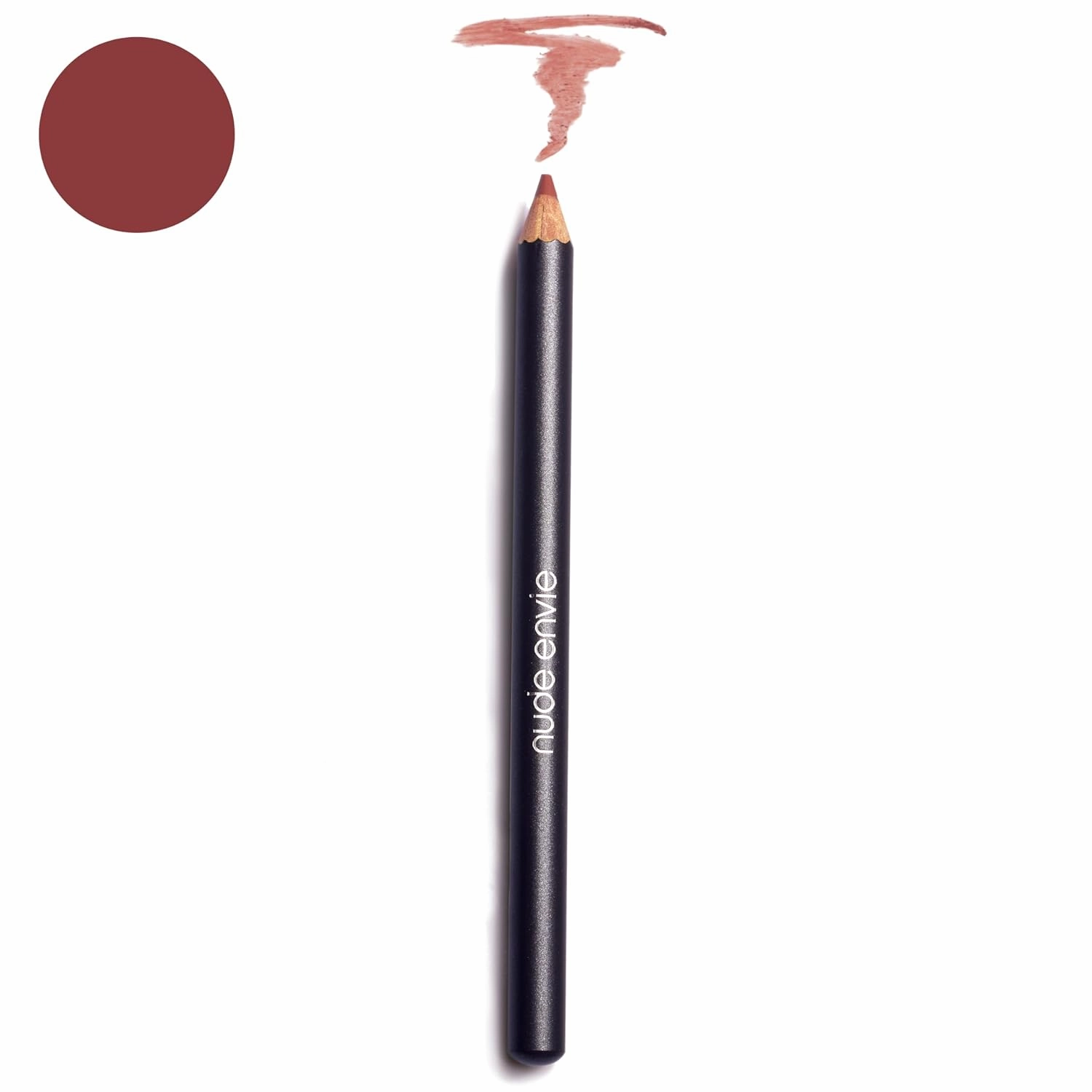 nude envie - Lip Liner - Smooth, Precise & Easy Application - Pigmented, Long-Lasting Lip Pencil - Add Definition - Prevents Feathering - Sharpenable - Vegan, Paraben-Free & Cruelty-Free - Rich