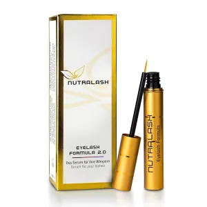 Nutralash Eyelash Formula 2.0 - Eyelash Serum for Longer Eyelashes in Just 6-8 Weeks I Lash Serum I Eyelash Growth Serum I Made in Germany I 1ml