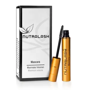 Nutralash Mascara - Jet Black Mascara for Maximum Volume and Length I Nourishing Lash Mascara with Hyaluronic Acid for Voluminous Long Eyelashes I 5ml