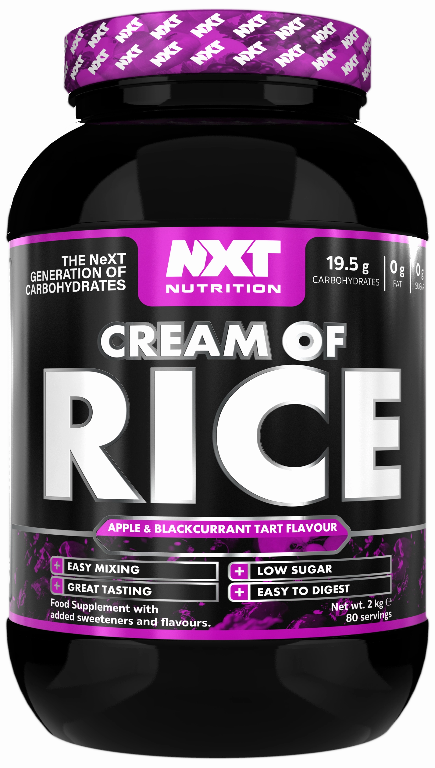 NXT Nutrition Cream of Rice - 2kg