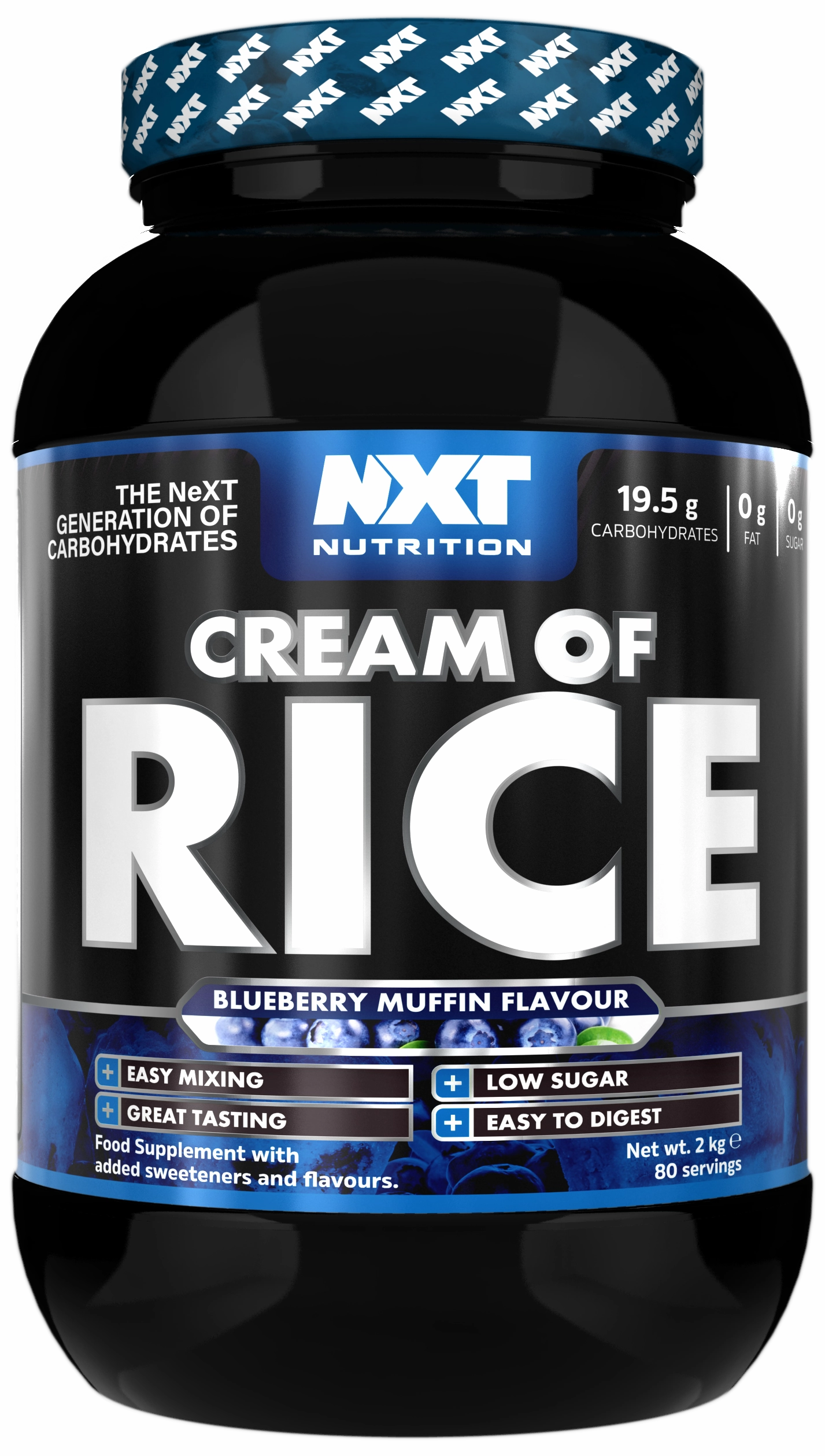 NXT Nutrition Cream of Rice - 2kg