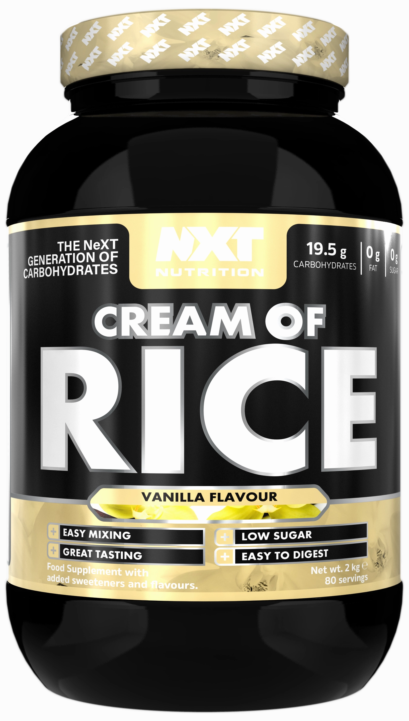 NXT Nutrition Cream of Rice - 2kg