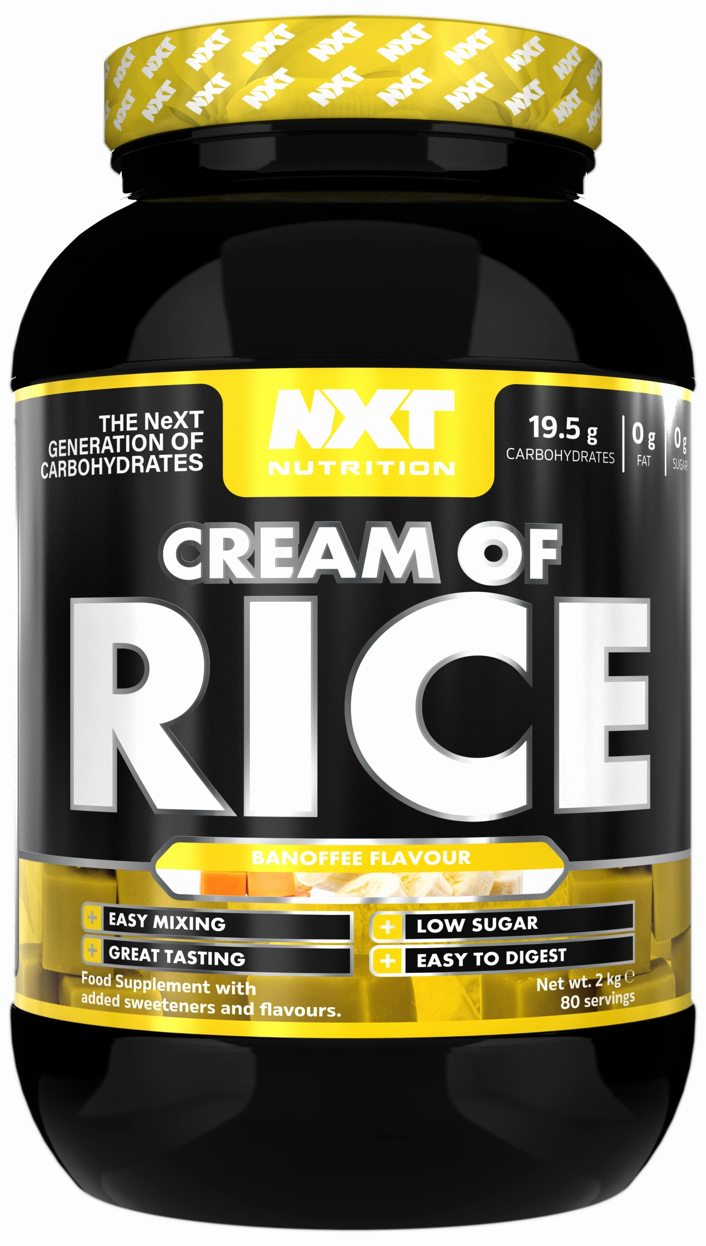 NXT Nutrition Cream of Rice - 2kg