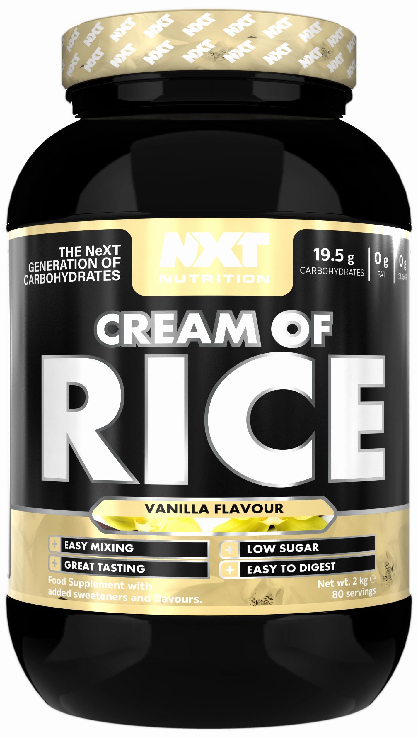 NXT Nutrition Cream of Rice - 2kg