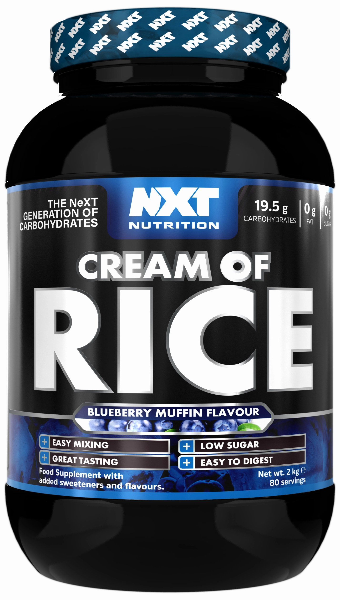 NXT Nutrition Cream of Rice - 2kg