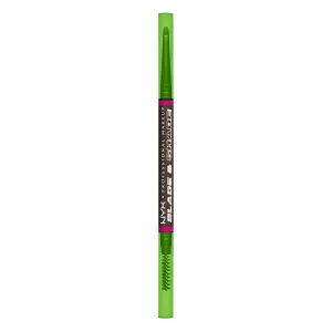 NYX PROFESSIONAL MAKEUP Blade & Shade Brow Pencil, Nano Mechanical Eyebrow Pencil, Up to 16HR Make Up Wear - Ash Brown