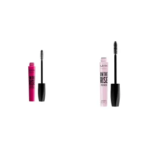 NYX PROFESSIONAL MAKEUP On The Rise Volume Liftscara Mascara & On The Rise Lash Primer Bundle, Black