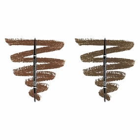 NYX Micro Brow Pencil Duo - Chocolate and Ash Brown