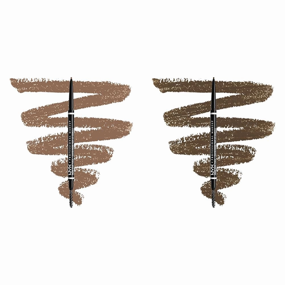 NYX PROFESSIONAL MAKEUP Micro Brow Pencil Bundle - Taupe & Ash Brown