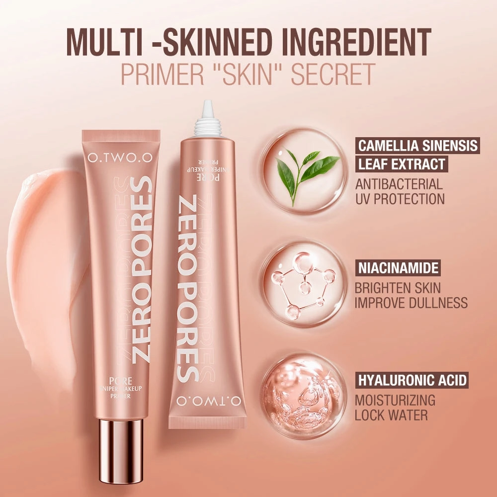 O.TWO.O Matte Finish Base Poreless Primer - 20ml