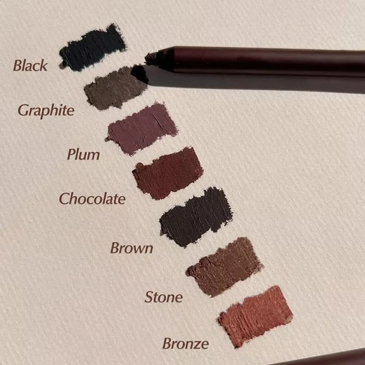 Occasionalous Eyeliner, 24 Hr Waterproof Eyeliner Duo Sharpenable Eye Pencil, Systemous Eyeliners, Eyeliners Pencil Waterproof, No Smudging, Fading, Smooth and Easy to Color (2pcs-Random)