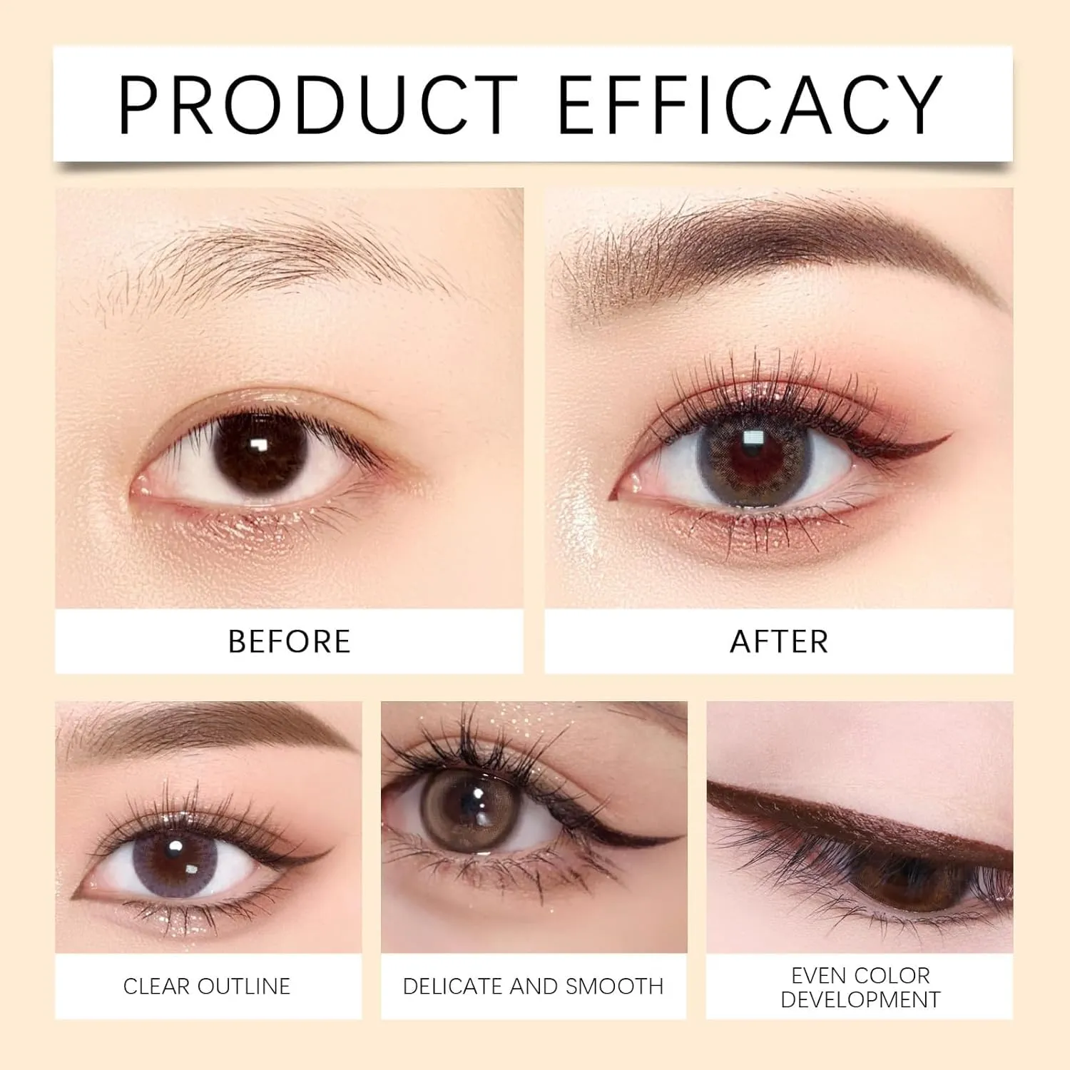 Occasionalous Eyeliner, 24 Hr Waterproof Eyeliner Duo Sharpenable Eye Pencil, Systemous Eyeliners, Eyeliners Pencil Waterproof, No Smudging, Fading, Smooth and Easy to Color (2pcs-Random)