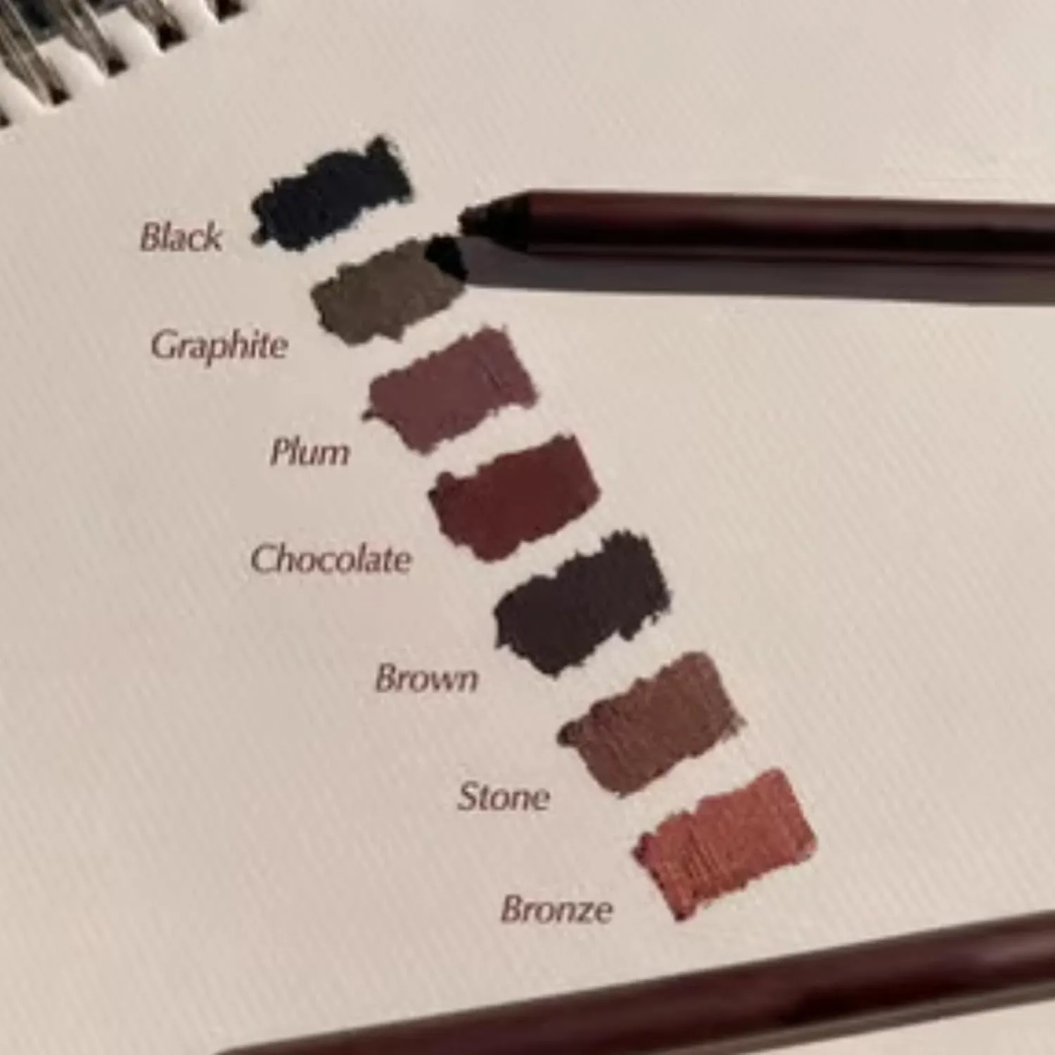 Occasionalous Eyeliner, Occasionals Eyeliner, Occasionalous Eye Liner, 24 Hr Waterproof Duo Sharpenable Eye Pencil, No Smudging Non-fading Smooth Gel Pencil (Black Brown Plum)
