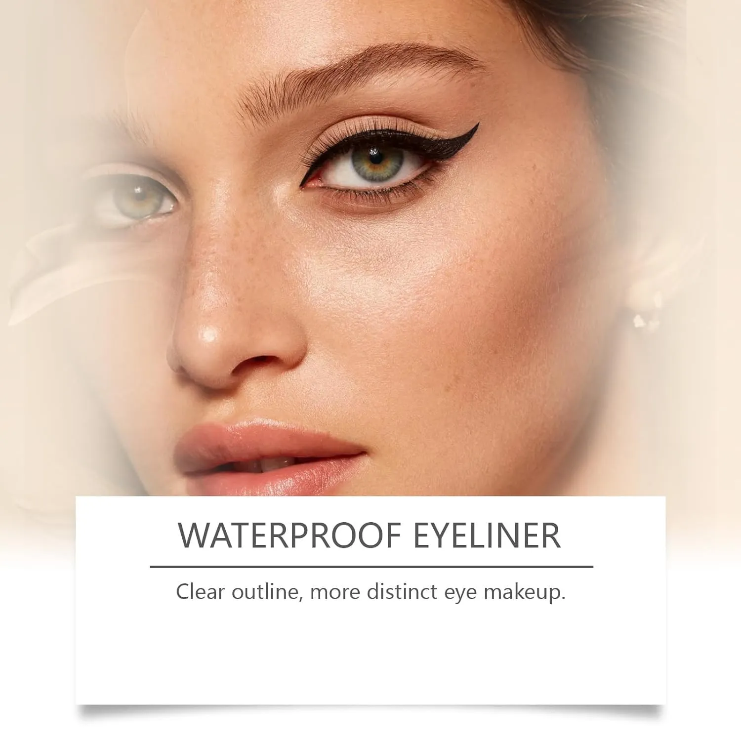Occasionals Eyeliner, 24 Hr Waterproof Eyeliners Duo Sharpenable Eye Pencil, Avoid embarrassing makeup smudges (Black)