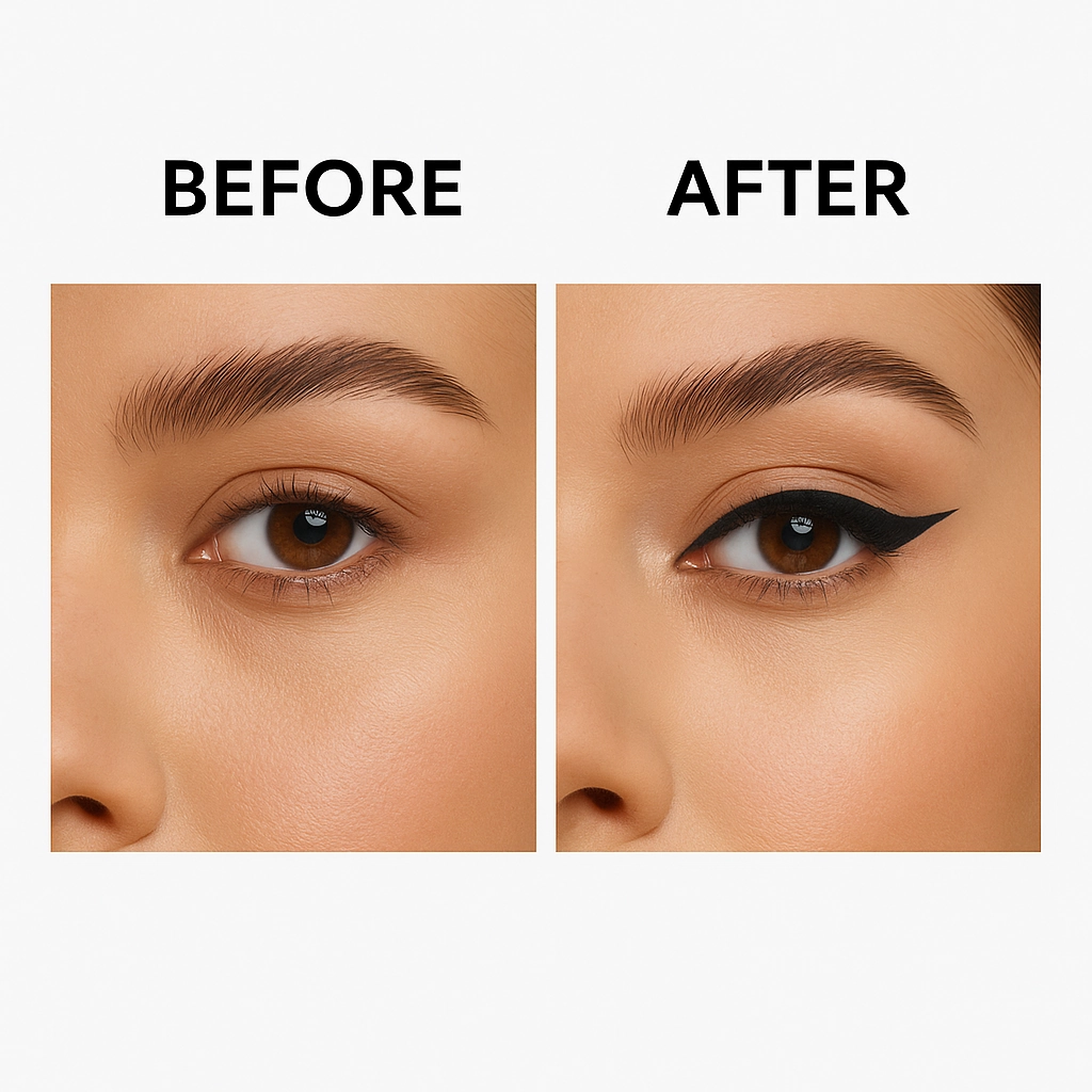 Oceglow South Korean Gel Eyeliner – Intense | 36Hr Long-Lasting, Waterproof, Smudge-Proof