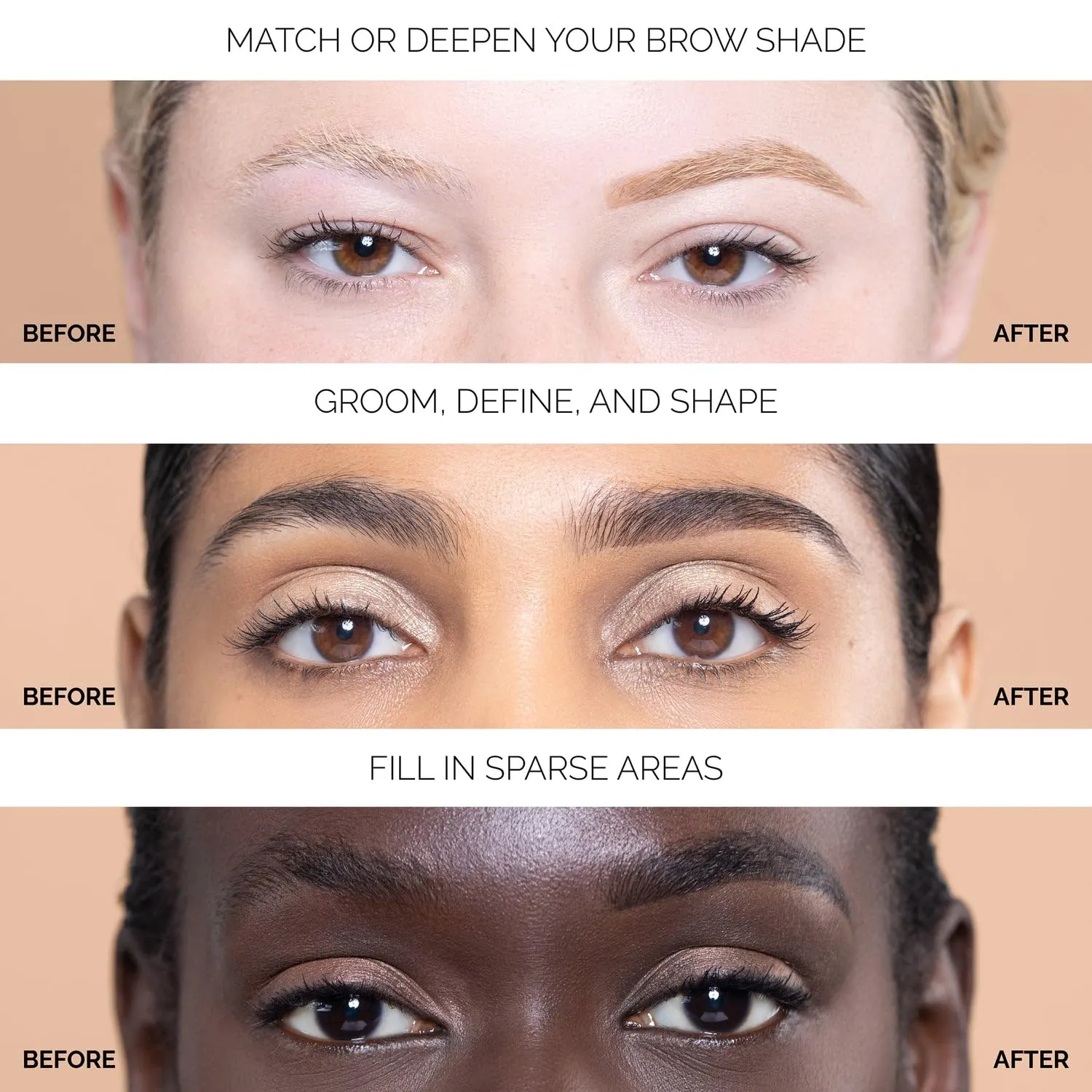 OFIR Brow Trace Precision Brow liner | Waterproof Brow Pencil with Ultra-Fine 1.7mm Tip | Long-Lasting, Blendable, Soft Matte Finish | Chocolate - Dark Brown, 0.003 OZ