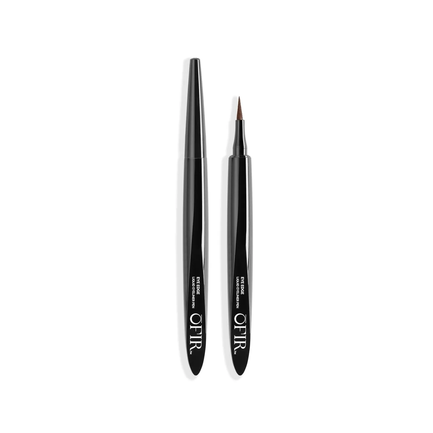 OFIR Eye Edge Liquid Eyeliner Pen | Waterproof Ultra Matte Formula, Soft Tip for Precise Application | Smudge Proof Eyeliner with Easy Flow Design | Deep Rich Brown (Carob) | 0.04 Fl Oz