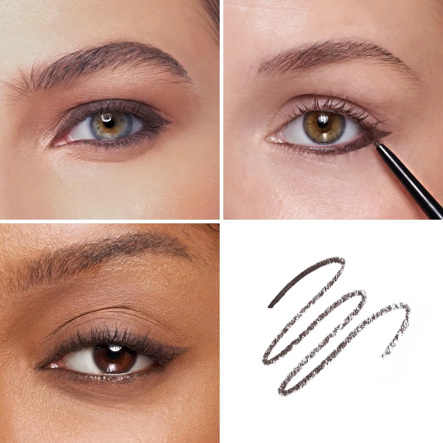 OFIR The Twist Eyeliner Pen | Ultra-fine Gel Tip For Smooth Precision | Eyeliner Waterproof Smudge Proof | 14-hour Wear Mechanical Pen No Sharpener Needed | Ultra-fine 1.5mm Leather Brown 0.002 Oz