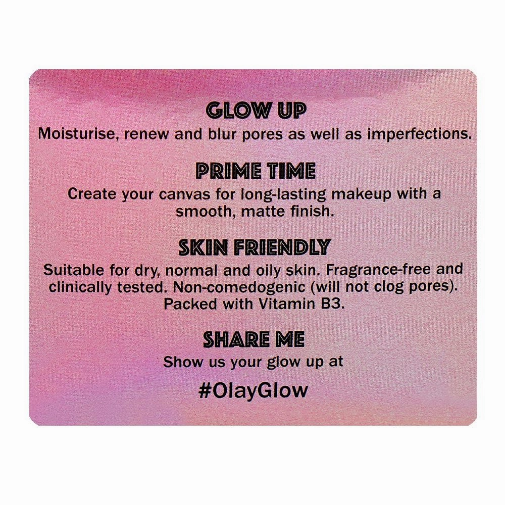 Olay Regenerist Glow Hydrating Primer and Day Cream, For Radiant Skin, 50ml
