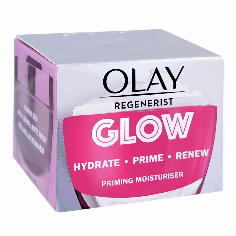 Olay Regenerist Glow Hydrating Primer and Day Cream, For Radiant Skin, 50ml