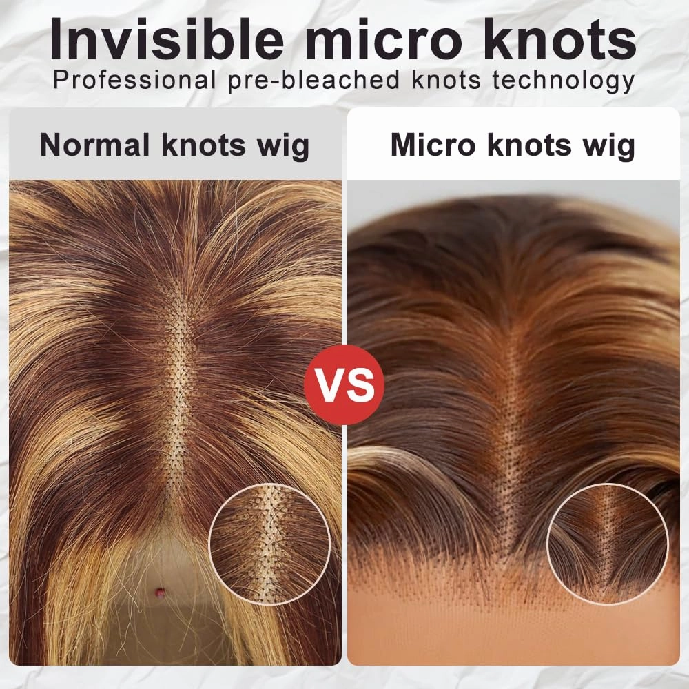 Ombre Lace Front Wig Human Hair 220% Density 4/27 Highlight Wig Human Hair Pre Everything 7x5 Highlight Body Wave Wigs Balayage Glueless Wig Blonde Highlight Wig For Women Brown And Blonde Wigs 22 In