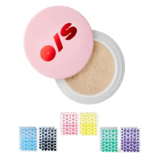 ONE/SIZE.by.Patrick.Starrr Mini Ultimate Blurring Setting Powder (0.23 oz / 6.5 g) (Universal Translucent)   Bonus Acne Patch (36 Pieces)