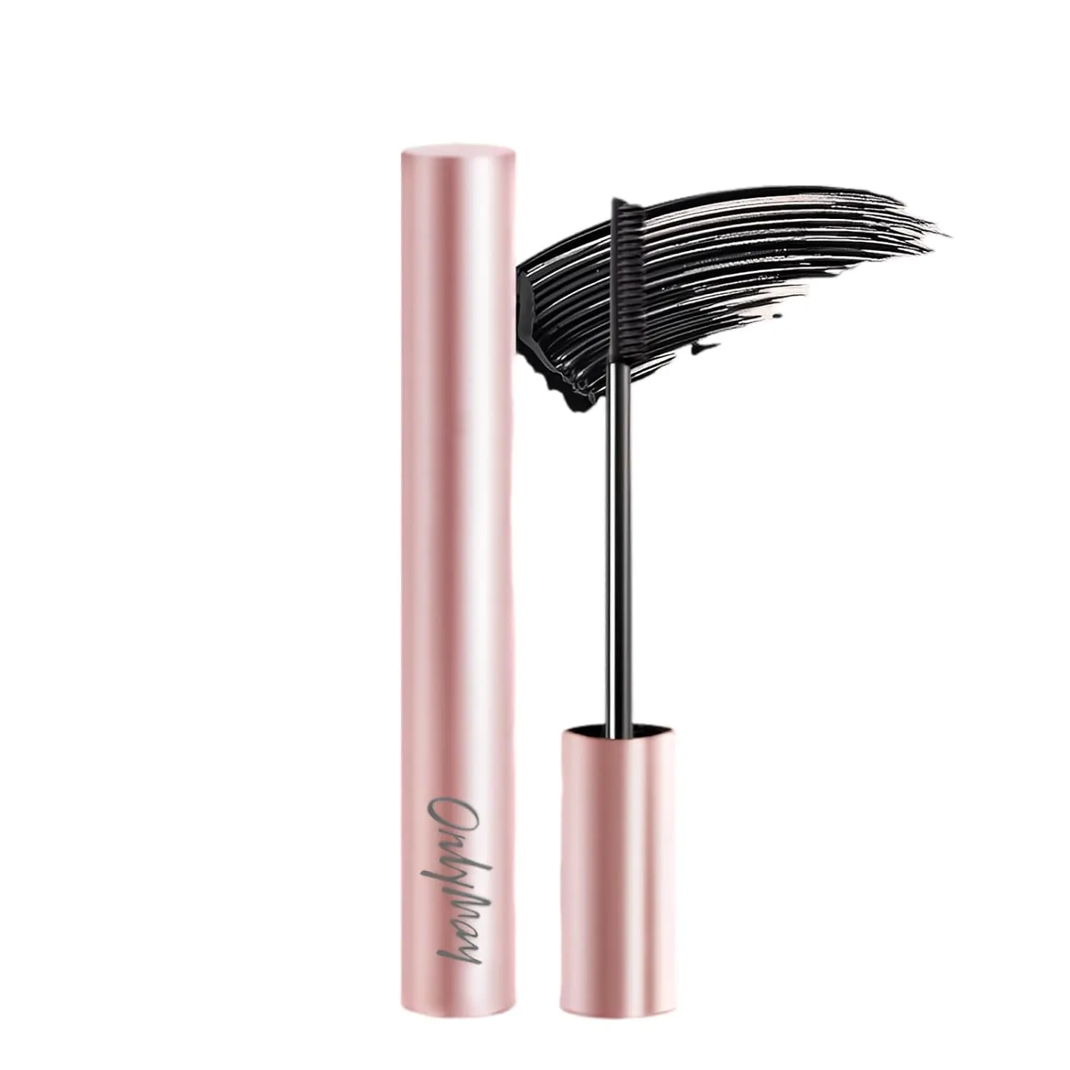 Onlymay Mascara Waterproof Mascara, Onlymay Eye Makeup, Onlymay Comb Mascara, Volumizing, Lengthening, Defining, Curling, Multiplying. Contains An Eyelash Curler (Black)